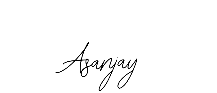 Use a signature maker to create a handwritten signature online. With this signature software, you can design (Bearetta-2O07w) your own signature for name Asanjay. Asanjay signature style 12 images and pictures png