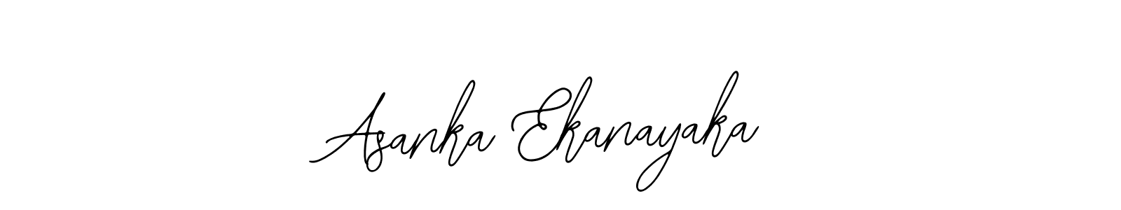 Use a signature maker to create a handwritten signature online. With this signature software, you can design (Bearetta-2O07w) your own signature for name Asanka Ekanayaka. Asanka Ekanayaka signature style 12 images and pictures png