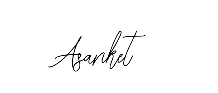 Design your own signature with our free online signature maker. With this signature software, you can create a handwritten (Bearetta-2O07w) signature for name Asanket. Asanket signature style 12 images and pictures png
