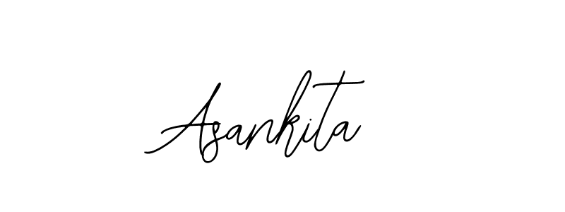 Use a signature maker to create a handwritten signature online. With this signature software, you can design (Bearetta-2O07w) your own signature for name Asankita. Asankita signature style 12 images and pictures png