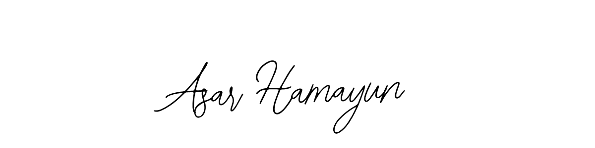 How to make Asar Hamayun signature? Bearetta-2O07w is a professional autograph style. Create handwritten signature for Asar Hamayun name. Asar Hamayun signature style 12 images and pictures png
