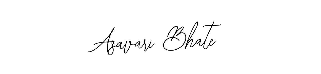 Use a signature maker to create a handwritten signature online. With this signature software, you can design (Bearetta-2O07w) your own signature for name Asavari Bhate. Asavari Bhate signature style 12 images and pictures png