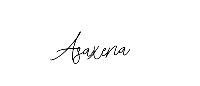 You should practise on your own different ways (Bearetta-2O07w) to write your name (Asaxena) in signature. don't let someone else do it for you. Asaxena signature style 12 images and pictures png