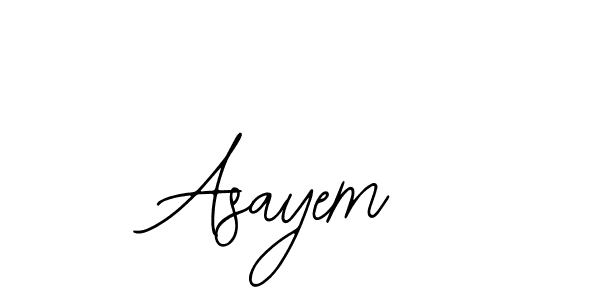 Make a beautiful signature design for name Asayem. With this signature (Bearetta-2O07w) style, you can create a handwritten signature for free. Asayem signature style 12 images and pictures png