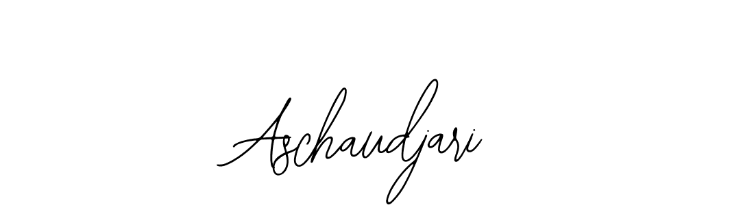 Make a beautiful signature design for name Aschaudjari. With this signature (Bearetta-2O07w) style, you can create a handwritten signature for free. Aschaudjari signature style 12 images and pictures png