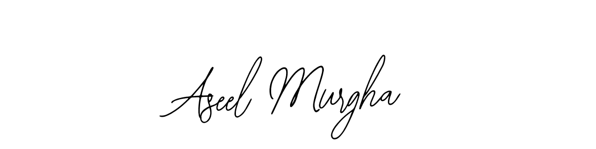 How to make Aseel Murgha signature? Bearetta-2O07w is a professional autograph style. Create handwritten signature for Aseel Murgha name. Aseel Murgha signature style 12 images and pictures png