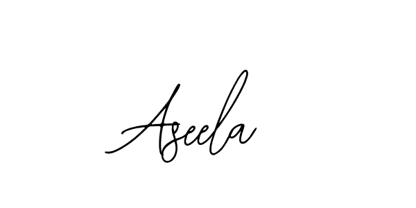 if you are searching for the best signature style for your name Aseela. so please give up your signature search. here we have designed multiple signature styles  using Bearetta-2O07w. Aseela signature style 12 images and pictures png