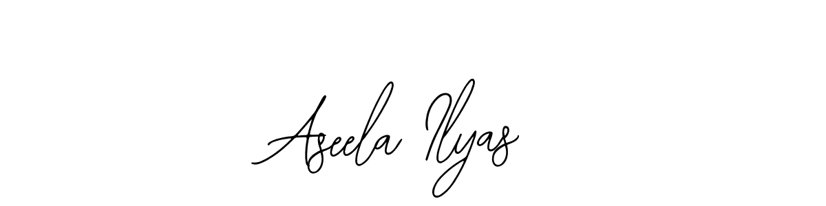 Also You can easily find your signature by using the search form. We will create Aseela Ilyas name handwritten signature images for you free of cost using Bearetta-2O07w sign style. Aseela Ilyas signature style 12 images and pictures png