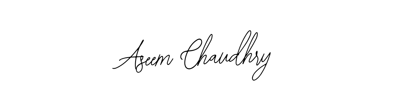 Use a signature maker to create a handwritten signature online. With this signature software, you can design (Bearetta-2O07w) your own signature for name Aseem Chaudhry. Aseem Chaudhry signature style 12 images and pictures png
