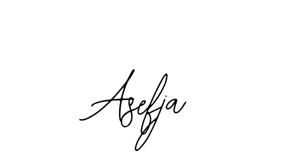 You should practise on your own different ways (Bearetta-2O07w) to write your name (Asefja) in signature. don't let someone else do it for you. Asefja signature style 12 images and pictures png