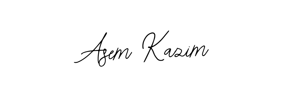 The best way (Bearetta-2O07w) to make a short signature is to pick only two or three words in your name. The name Asem Kazim include a total of six letters. For converting this name. Asem Kazim signature style 12 images and pictures png