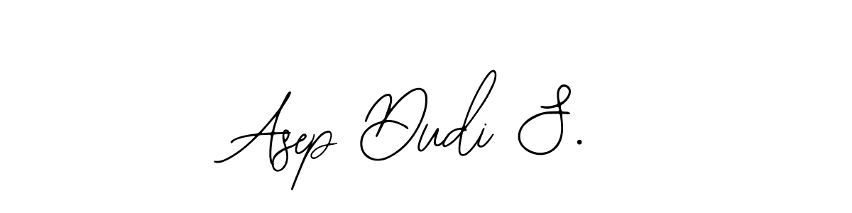 Check out images of Autograph of Asep Dudi S. name. Actor Asep Dudi S. Signature Style. Bearetta-2O07w is a professional sign style online. Asep Dudi S. signature style 12 images and pictures png