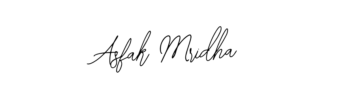 Also You can easily find your signature by using the search form. We will create Asfak Mridha name handwritten signature images for you free of cost using Bearetta-2O07w sign style. Asfak Mridha signature style 12 images and pictures png