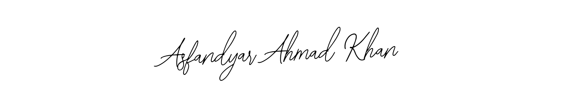It looks lik you need a new signature style for name Asfandyar Ahmad Khan. Design unique handwritten (Bearetta-2O07w) signature with our free signature maker in just a few clicks. Asfandyar Ahmad Khan signature style 12 images and pictures png