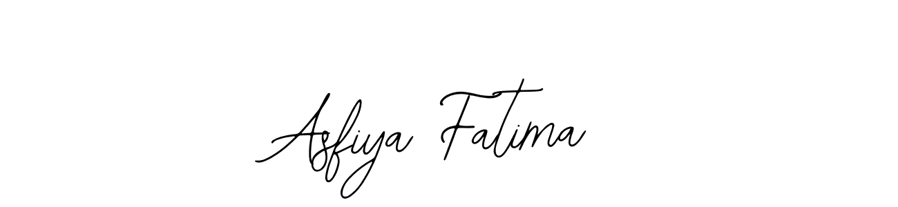 You should practise on your own different ways (Bearetta-2O07w) to write your name (Asfiya Fatima) in signature. don't let someone else do it for you. Asfiya Fatima signature style 12 images and pictures png