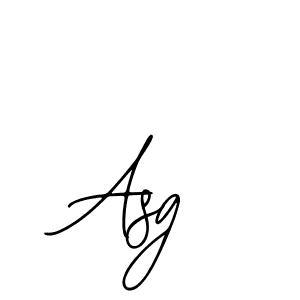 Use a signature maker to create a handwritten signature online. With this signature software, you can design (Bearetta-2O07w) your own signature for name Asg. Asg signature style 12 images and pictures png