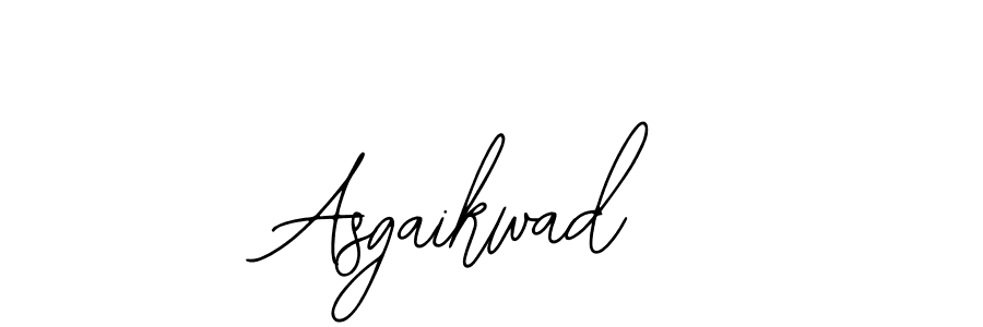 Use a signature maker to create a handwritten signature online. With this signature software, you can design (Bearetta-2O07w) your own signature for name Asgaikwad. Asgaikwad signature style 12 images and pictures png