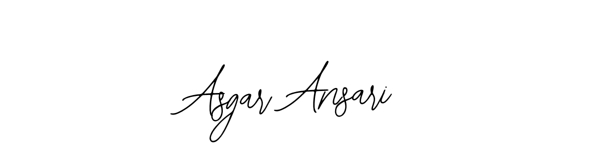 if you are searching for the best signature style for your name Asgar Ansari. so please give up your signature search. here we have designed multiple signature styles  using Bearetta-2O07w. Asgar Ansari signature style 12 images and pictures png
