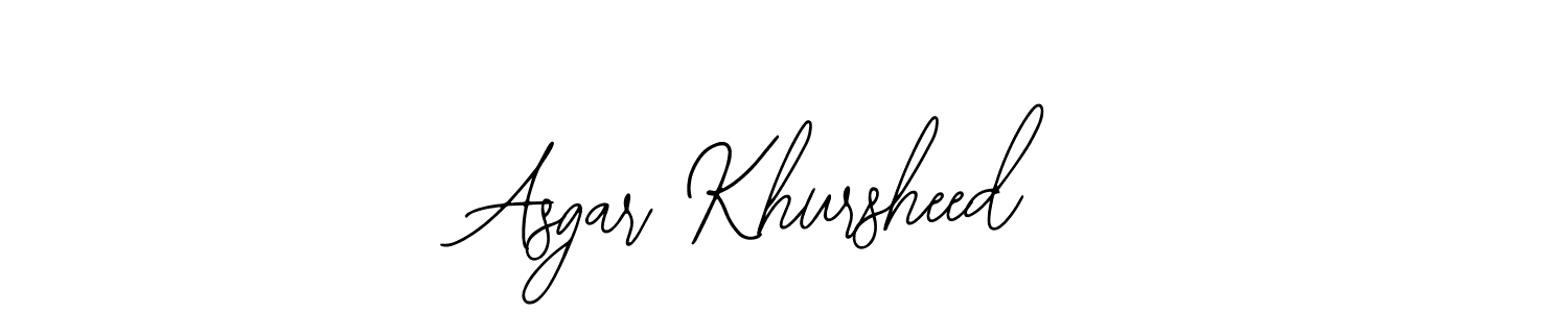 if you are searching for the best signature style for your name Asgar Khursheed. so please give up your signature search. here we have designed multiple signature styles  using Bearetta-2O07w. Asgar Khursheed signature style 12 images and pictures png