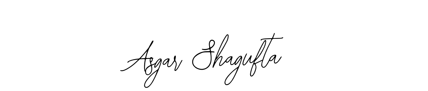 Design your own signature with our free online signature maker. With this signature software, you can create a handwritten (Bearetta-2O07w) signature for name Asgar Shagufta. Asgar Shagufta signature style 12 images and pictures png