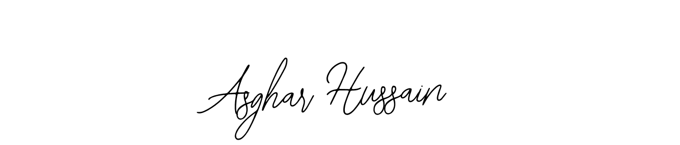 Make a beautiful signature design for name Asghar Hussain. Use this online signature maker to create a handwritten signature for free. Asghar Hussain signature style 12 images and pictures png