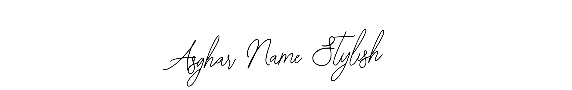 How to Draw Asghar Name Stylish signature style? Bearetta-2O07w is a latest design signature styles for name Asghar Name Stylish. Asghar Name Stylish signature style 12 images and pictures png