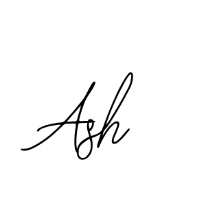 Design your own signature with our free online signature maker. With this signature software, you can create a handwritten (Bearetta-2O07w) signature for name Ash. Ash signature style 12 images and pictures png