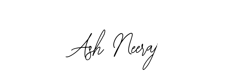 How to Draw Ash Neeraj signature style? Bearetta-2O07w is a latest design signature styles for name Ash Neeraj. Ash Neeraj signature style 12 images and pictures png