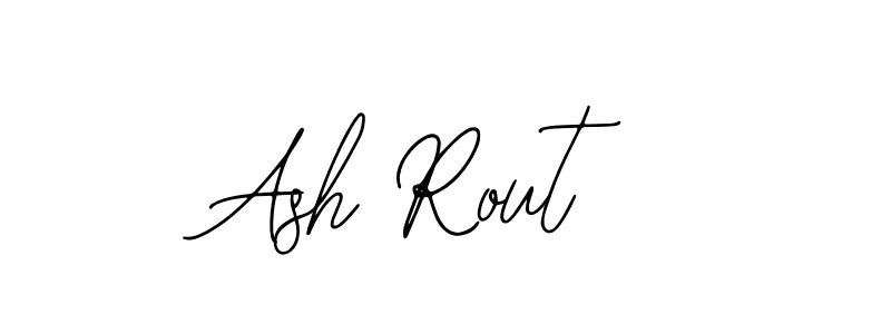 Ash Rout stylish signature style. Best Handwritten Sign (Bearetta-2O07w) for my name. Handwritten Signature Collection Ideas for my name Ash Rout. Ash Rout signature style 12 images and pictures png