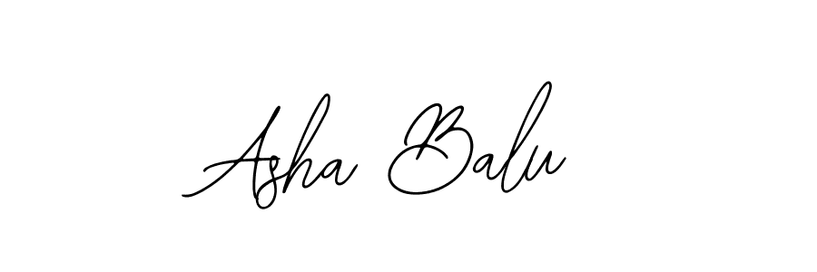 if you are searching for the best signature style for your name Asha Balu. so please give up your signature search. here we have designed multiple signature styles  using Bearetta-2O07w. Asha Balu signature style 12 images and pictures png