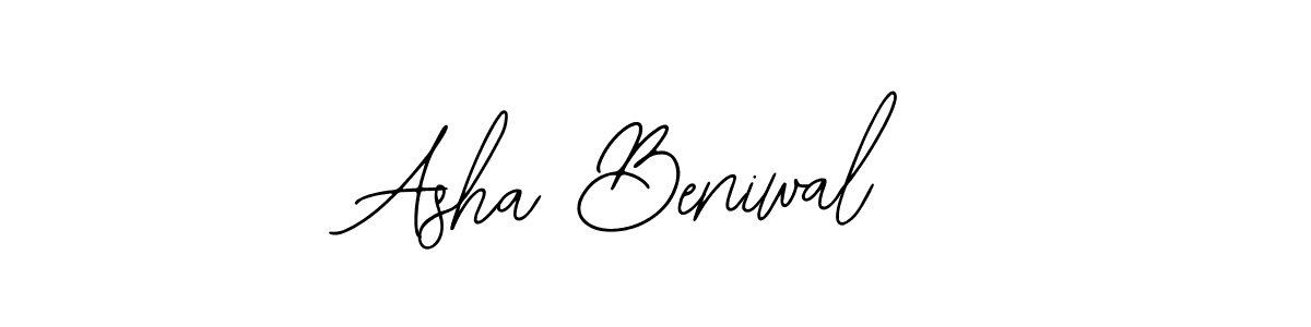 Design your own signature with our free online signature maker. With this signature software, you can create a handwritten (Bearetta-2O07w) signature for name Asha Beniwal. Asha Beniwal signature style 12 images and pictures png