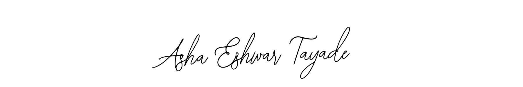 Make a beautiful signature design for name Asha Eshwar Tayade. With this signature (Bearetta-2O07w) style, you can create a handwritten signature for free. Asha Eshwar Tayade signature style 12 images and pictures png
