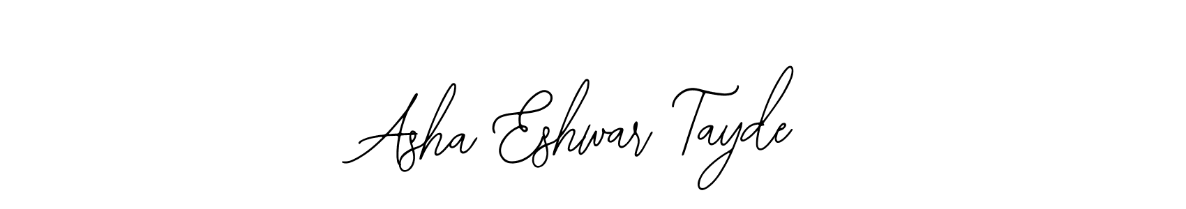 Asha Eshwar Tayde stylish signature style. Best Handwritten Sign (Bearetta-2O07w) for my name. Handwritten Signature Collection Ideas for my name Asha Eshwar Tayde. Asha Eshwar Tayde signature style 12 images and pictures png