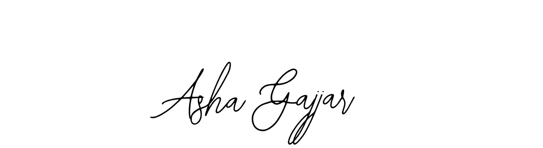 Asha Gajjar stylish signature style. Best Handwritten Sign (Bearetta-2O07w) for my name. Handwritten Signature Collection Ideas for my name Asha Gajjar. Asha Gajjar signature style 12 images and pictures png
