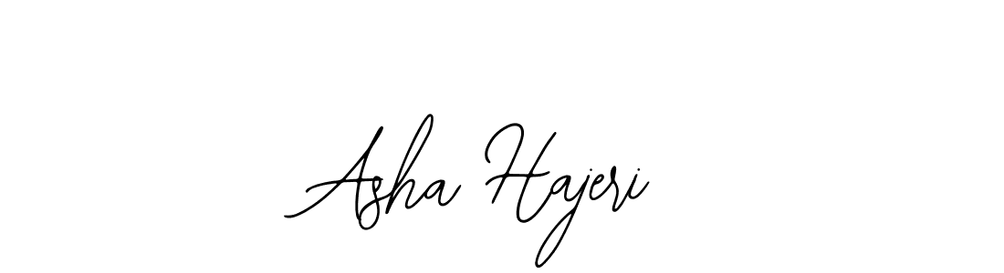 Also You can easily find your signature by using the search form. We will create Asha Hajeri name handwritten signature images for you free of cost using Bearetta-2O07w sign style. Asha Hajeri signature style 12 images and pictures png