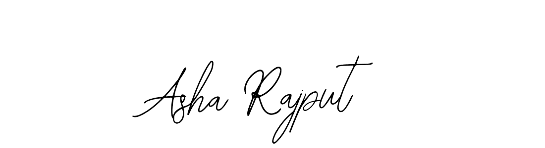 if you are searching for the best signature style for your name Asha Rajput. so please give up your signature search. here we have designed multiple signature styles  using Bearetta-2O07w. Asha Rajput signature style 12 images and pictures png