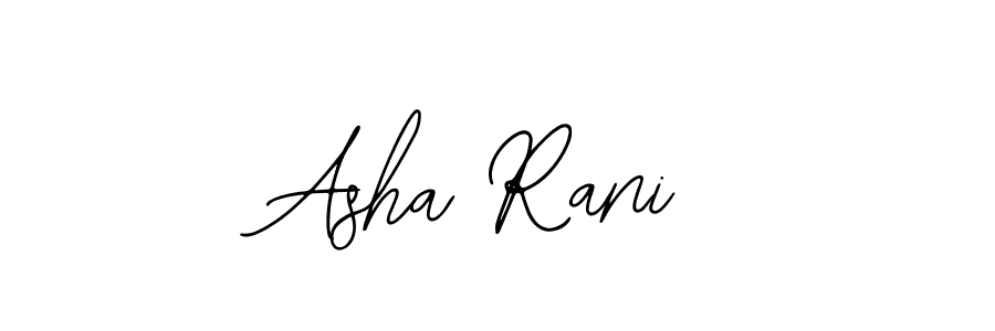 You should practise on your own different ways (Bearetta-2O07w) to write your name (Asha Rani) in signature. don't let someone else do it for you. Asha Rani signature style 12 images and pictures png