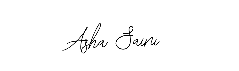 Make a beautiful signature design for name Asha Saini. With this signature (Bearetta-2O07w) style, you can create a handwritten signature for free. Asha Saini signature style 12 images and pictures png