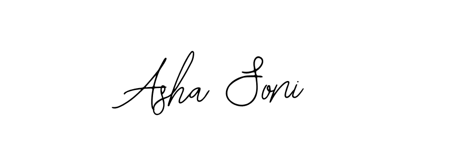 Make a beautiful signature design for name Asha Soni. With this signature (Bearetta-2O07w) style, you can create a handwritten signature for free. Asha Soni signature style 12 images and pictures png