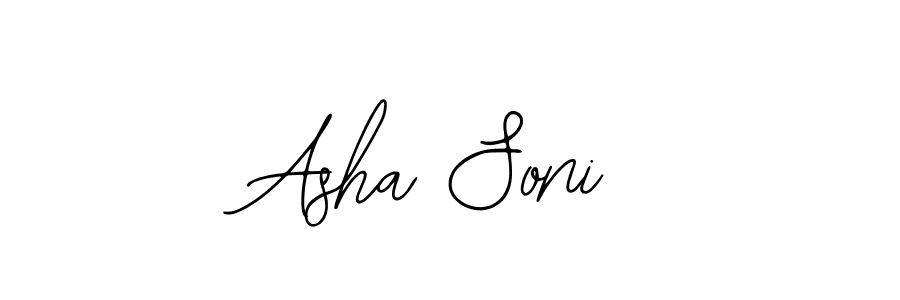 Make a beautiful signature design for name Asha Soni. With this signature (Bearetta-2O07w) style, you can create a handwritten signature for free. Asha Soni signature style 12 images and pictures png