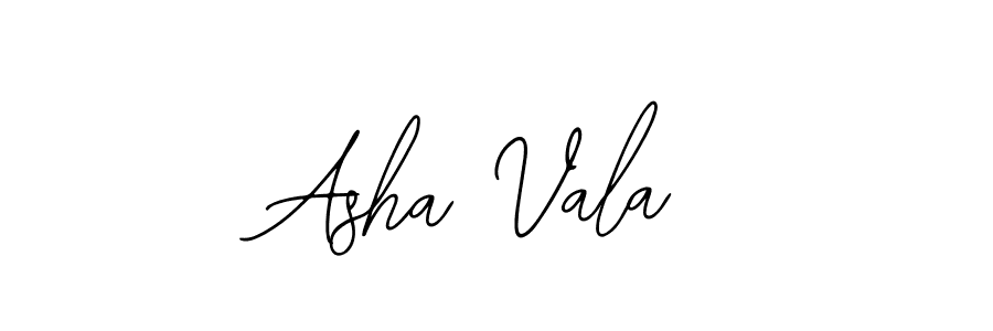 Use a signature maker to create a handwritten signature online. With this signature software, you can design (Bearetta-2O07w) your own signature for name Asha Vala. Asha Vala signature style 12 images and pictures png