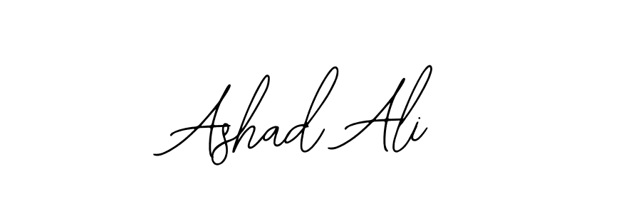 Design your own signature with our free online signature maker. With this signature software, you can create a handwritten (Bearetta-2O07w) signature for name Ashad Ali. Ashad Ali signature style 12 images and pictures png