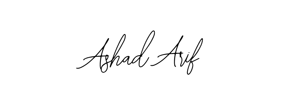 if you are searching for the best signature style for your name Ashad Arif. so please give up your signature search. here we have designed multiple signature styles  using Bearetta-2O07w. Ashad Arif signature style 12 images and pictures png
