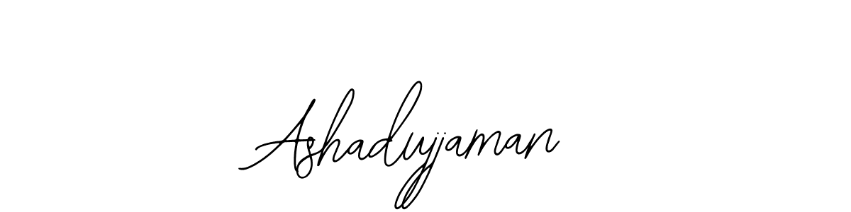 How to make Ashadujjaman signature? Bearetta-2O07w is a professional autograph style. Create handwritten signature for Ashadujjaman name. Ashadujjaman signature style 12 images and pictures png