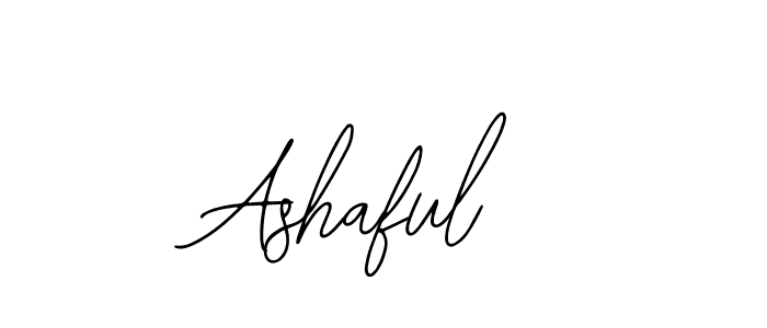 Ashaful stylish signature style. Best Handwritten Sign (Bearetta-2O07w) for my name. Handwritten Signature Collection Ideas for my name Ashaful. Ashaful signature style 12 images and pictures png