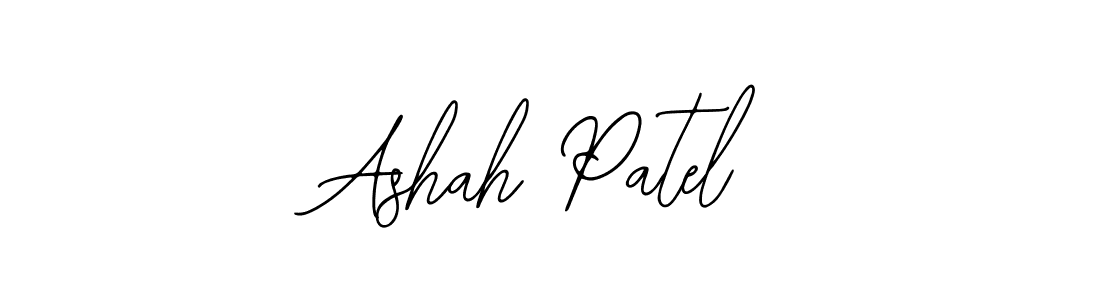 Make a short Ashah Patel signature style. Manage your documents anywhere anytime using Bearetta-2O07w. Create and add eSignatures, submit forms, share and send files easily. Ashah Patel signature style 12 images and pictures png