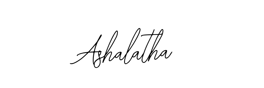 Make a beautiful signature design for name Ashalatha. Use this online signature maker to create a handwritten signature for free. Ashalatha signature style 12 images and pictures png