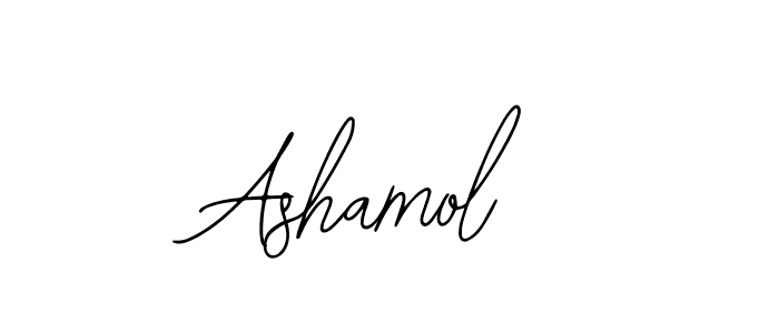 Make a beautiful signature design for name Ashamol. With this signature (Bearetta-2O07w) style, you can create a handwritten signature for free. Ashamol signature style 12 images and pictures png