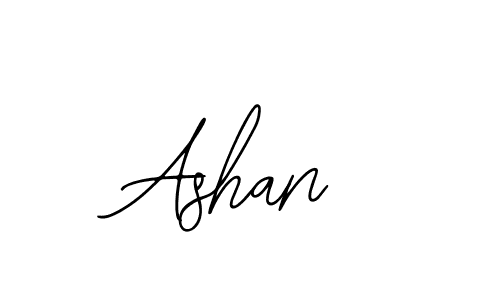 Use a signature maker to create a handwritten signature online. With this signature software, you can design (Bearetta-2O07w) your own signature for name Ashan. Ashan signature style 12 images and pictures png