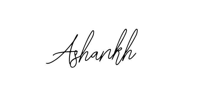 How to make Ashankh name signature. Use Bearetta-2O07w style for creating short signs online. This is the latest handwritten sign. Ashankh signature style 12 images and pictures png